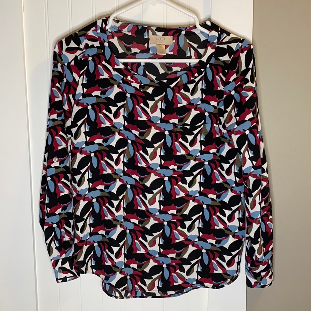 Long-Sleeve Blouse